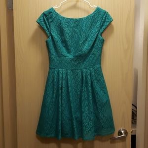 B.Darlin Teal Mini Dress‎